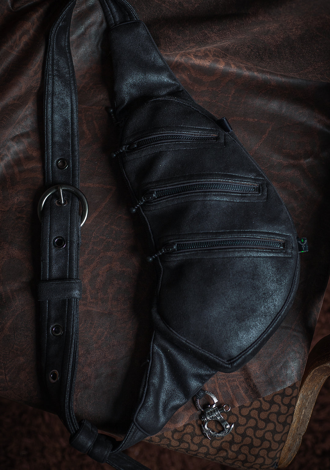 Botta Bag / Fake Leather Buckle - BLAK RIDER